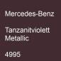 Preview: Mercedes-Benz, Tanzanitviolett Metallic, 4995.